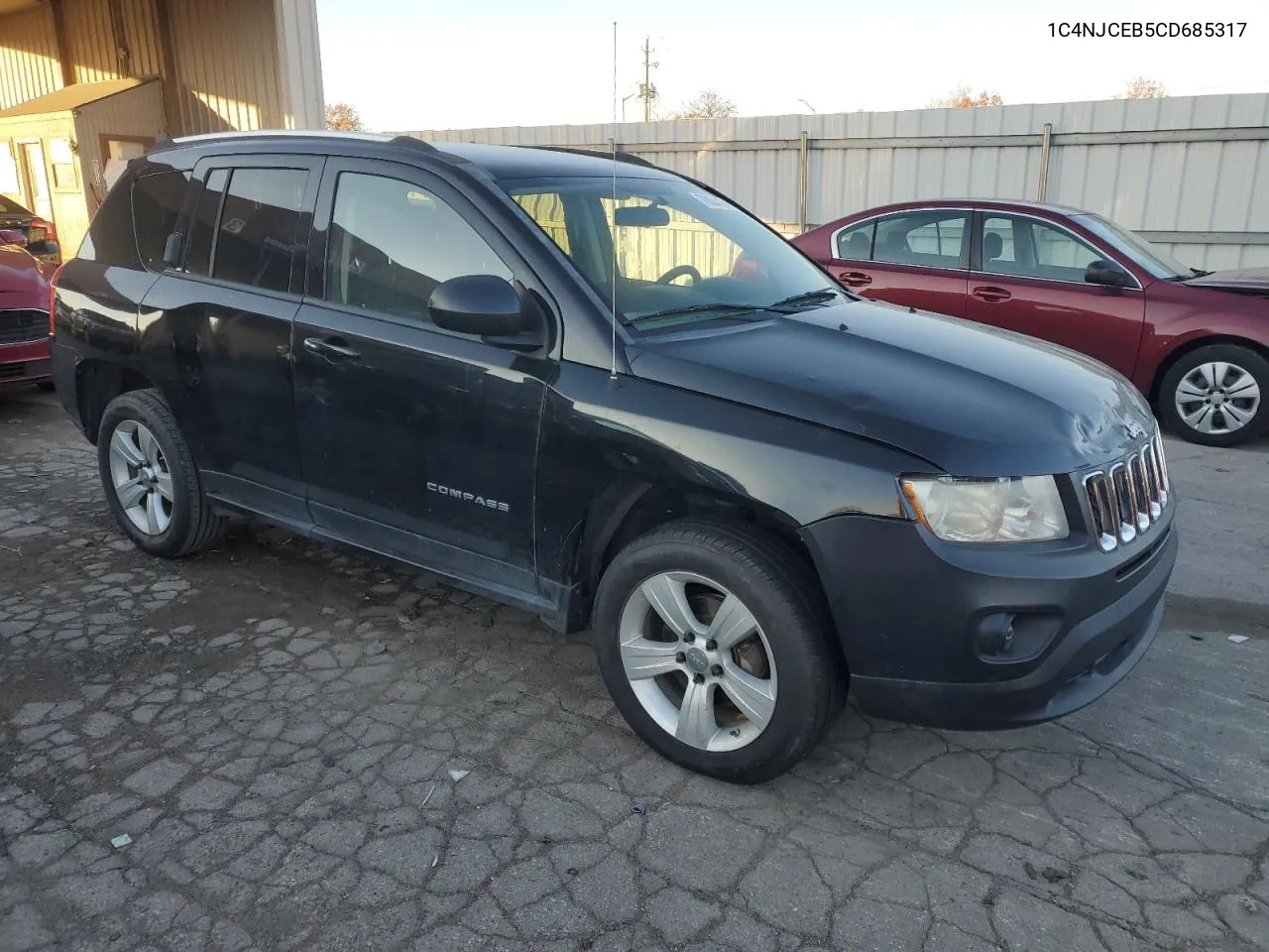 2012 Jeep Compass Latitude VIN: 1C4NJCEB5CD685317 Lot: 78804134