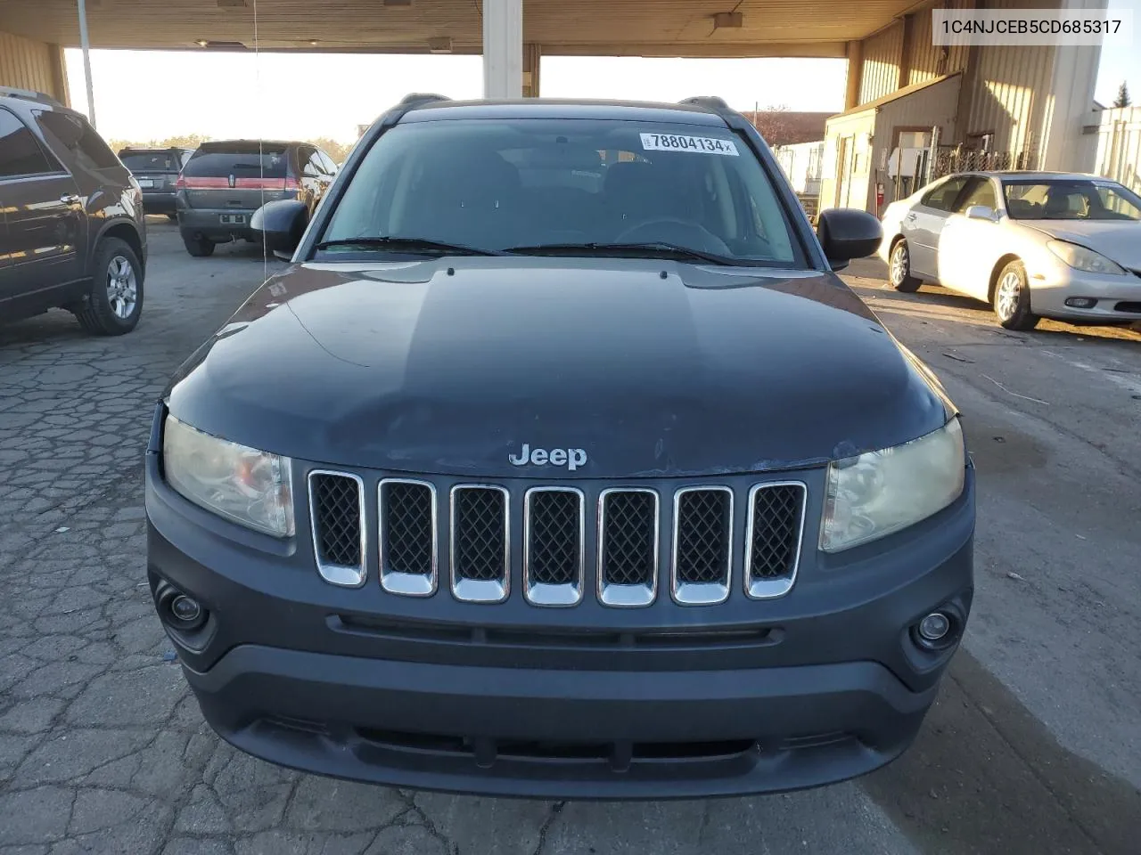 2012 Jeep Compass Latitude VIN: 1C4NJCEB5CD685317 Lot: 78804134