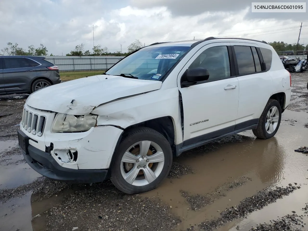 2012 Jeep Compass Sport VIN: 1C4NJCBA6CD601095 Lot: 78942994