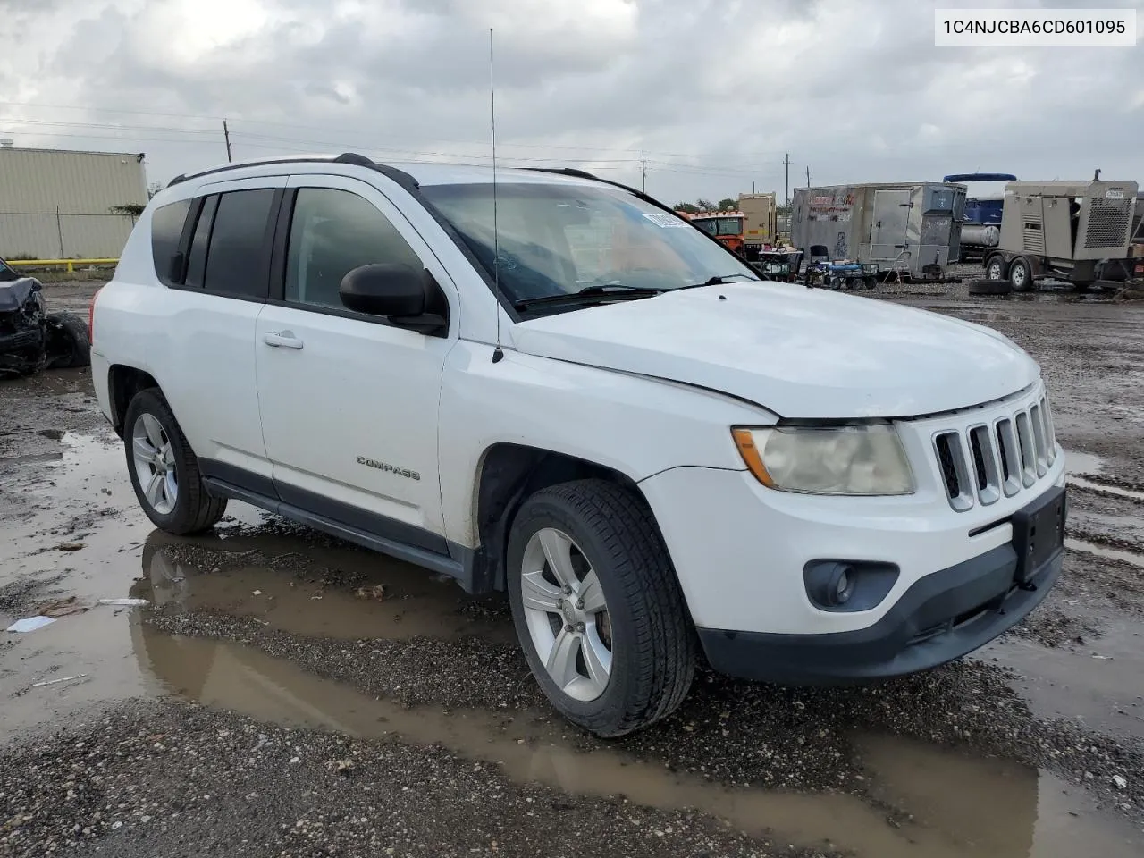 2012 Jeep Compass Sport VIN: 1C4NJCBA6CD601095 Lot: 78942994