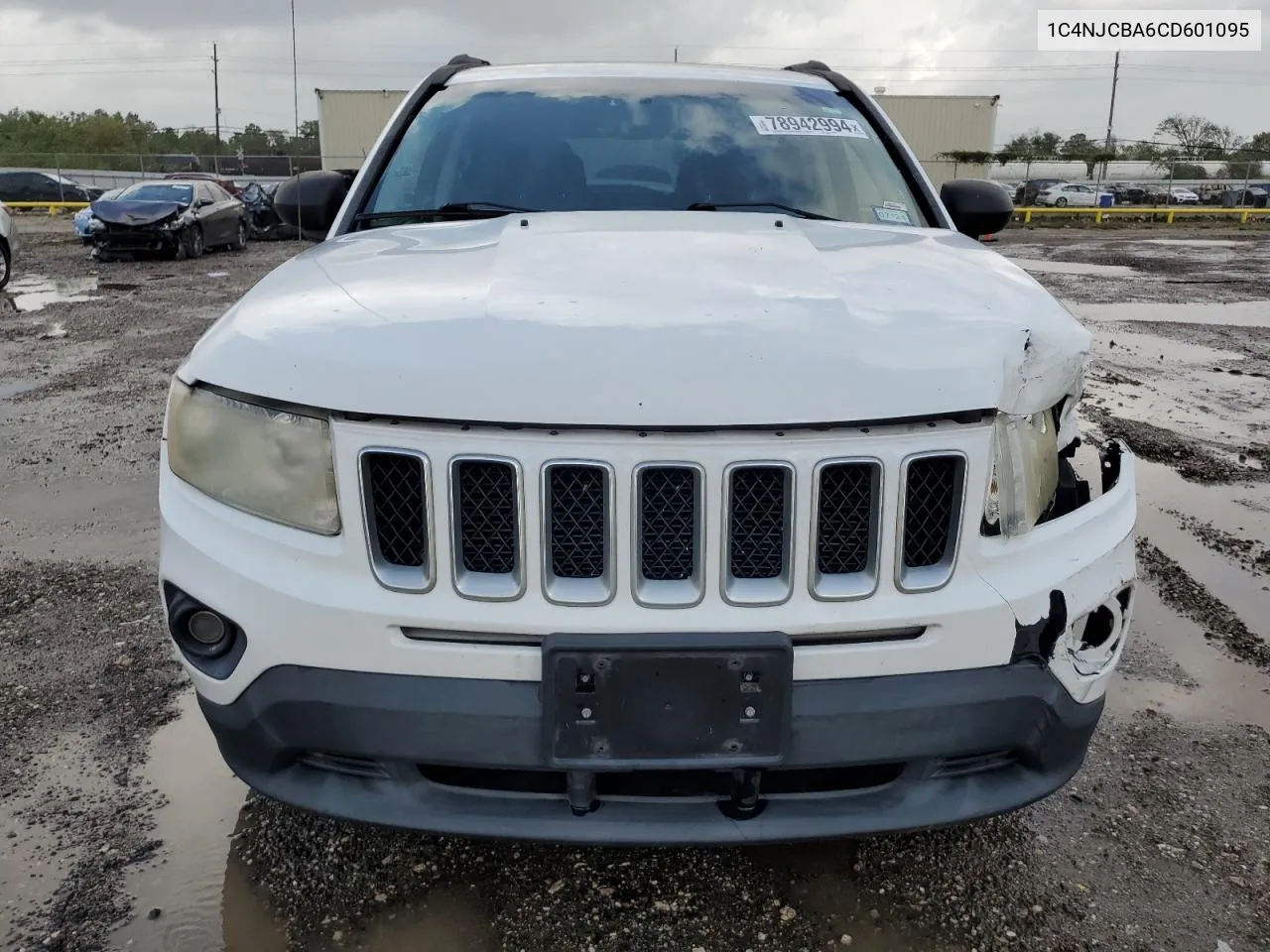 2012 Jeep Compass Sport VIN: 1C4NJCBA6CD601095 Lot: 78942994