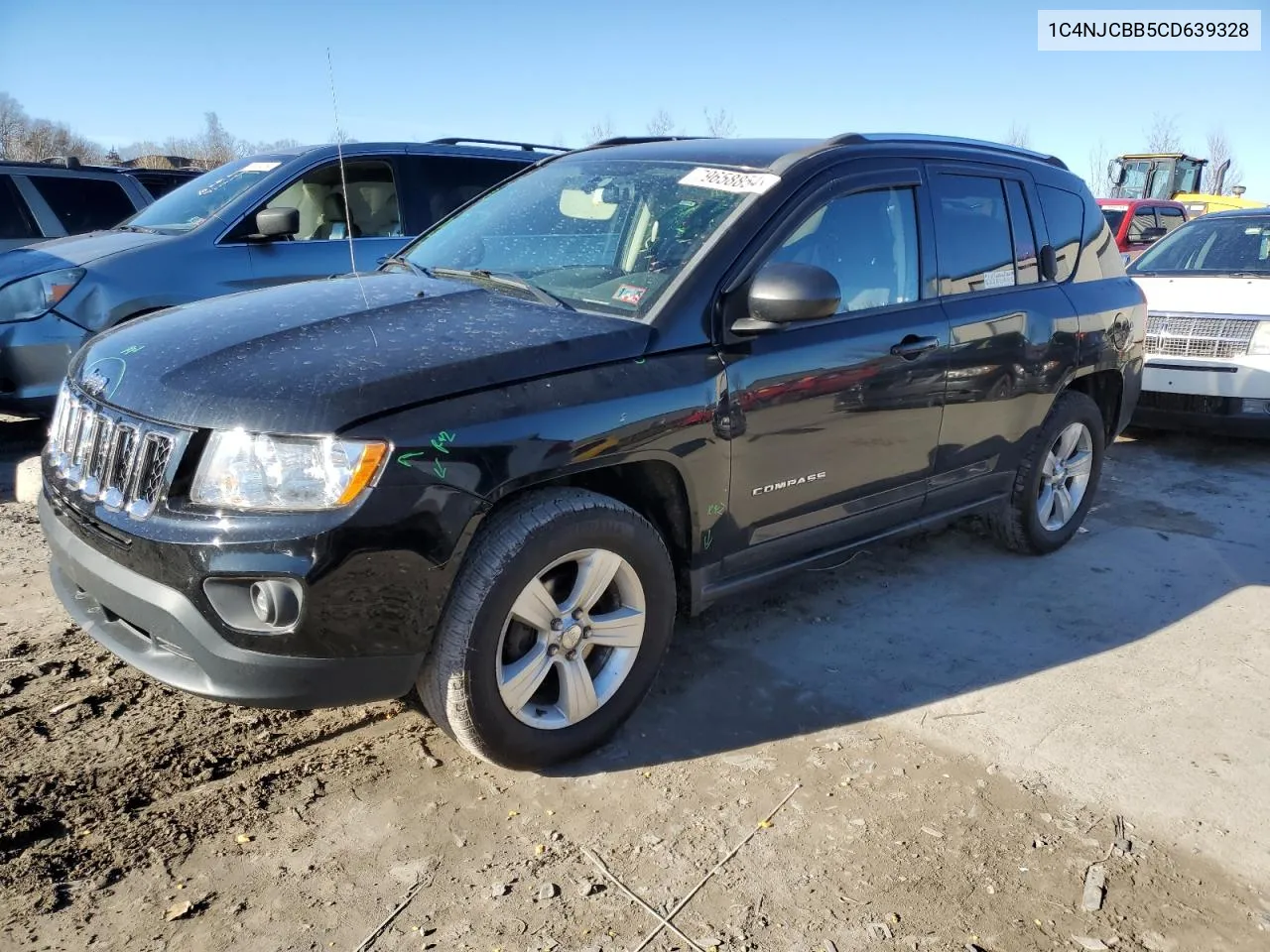 2012 Jeep Compass Sport VIN: 1C4NJCBB5CD639328 Lot: 79658854