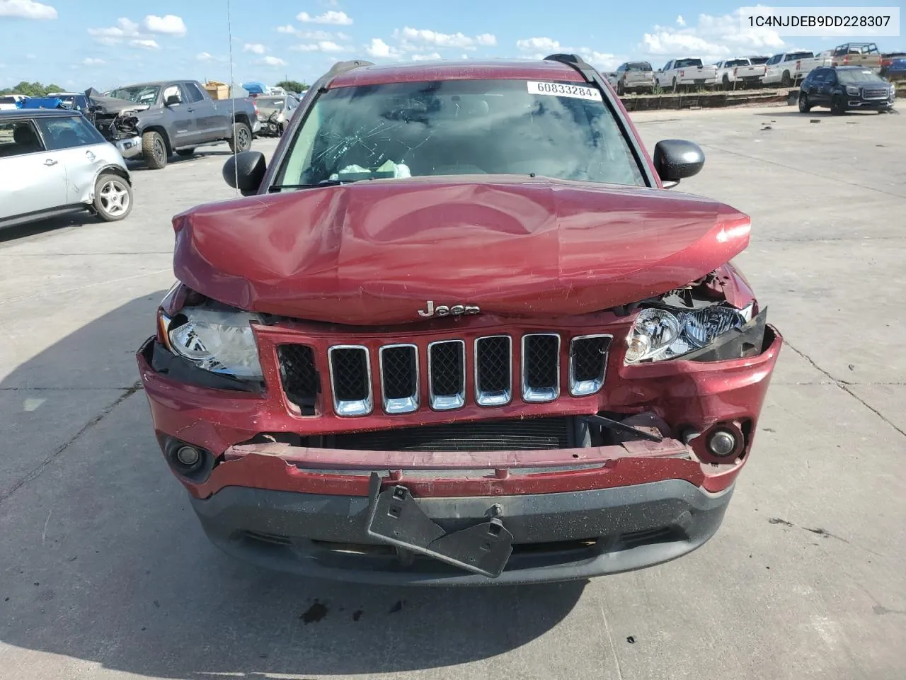 1C4NJDEB9DD228307 2013 Jeep Compass Latitude