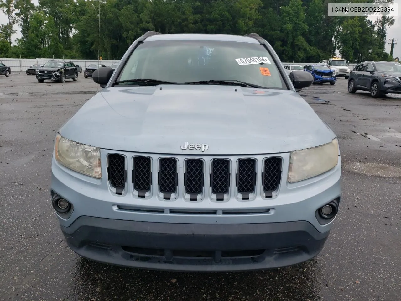 2013 Jeep Compass Latitude VIN: 1C4NJCEB2DD223394 Lot: 67046104