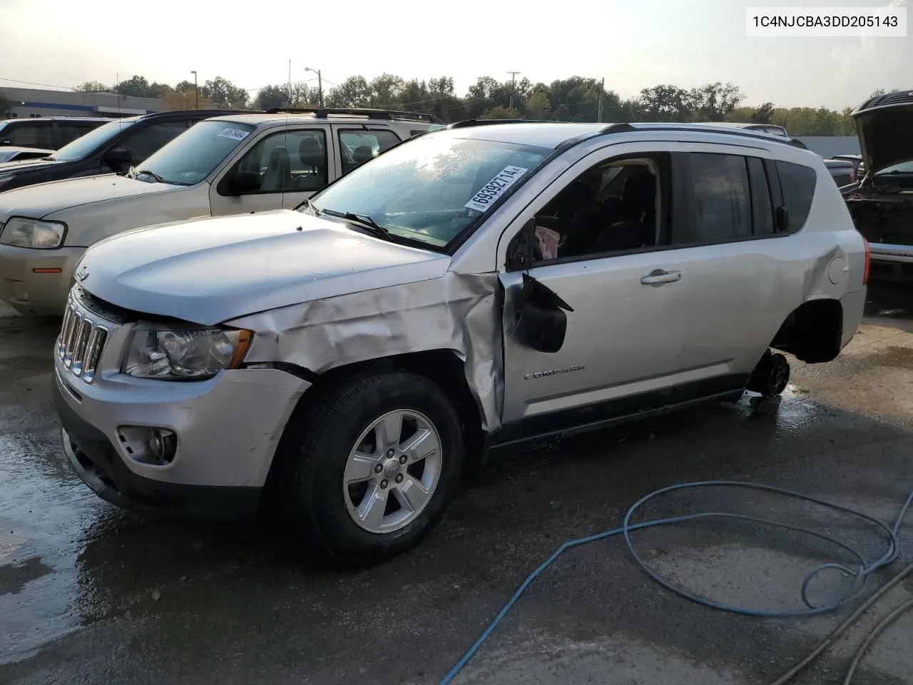 2013 Jeep Compass Sport VIN: 1C4NJCBA3DD205143 Lot: 69392714