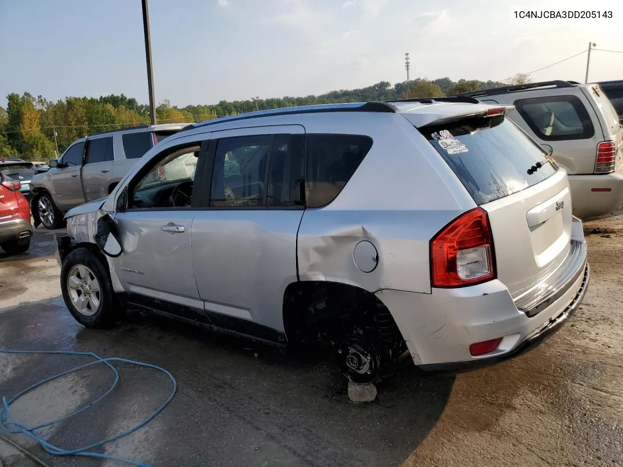 2013 Jeep Compass Sport VIN: 1C4NJCBA3DD205143 Lot: 69392714