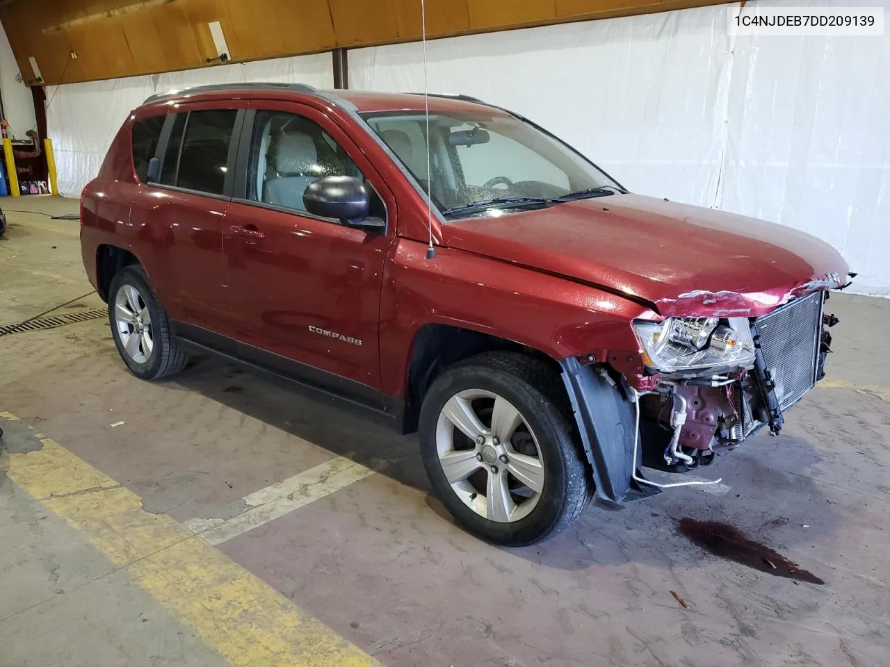 1C4NJDEB7DD209139 2013 Jeep Compass Latitude