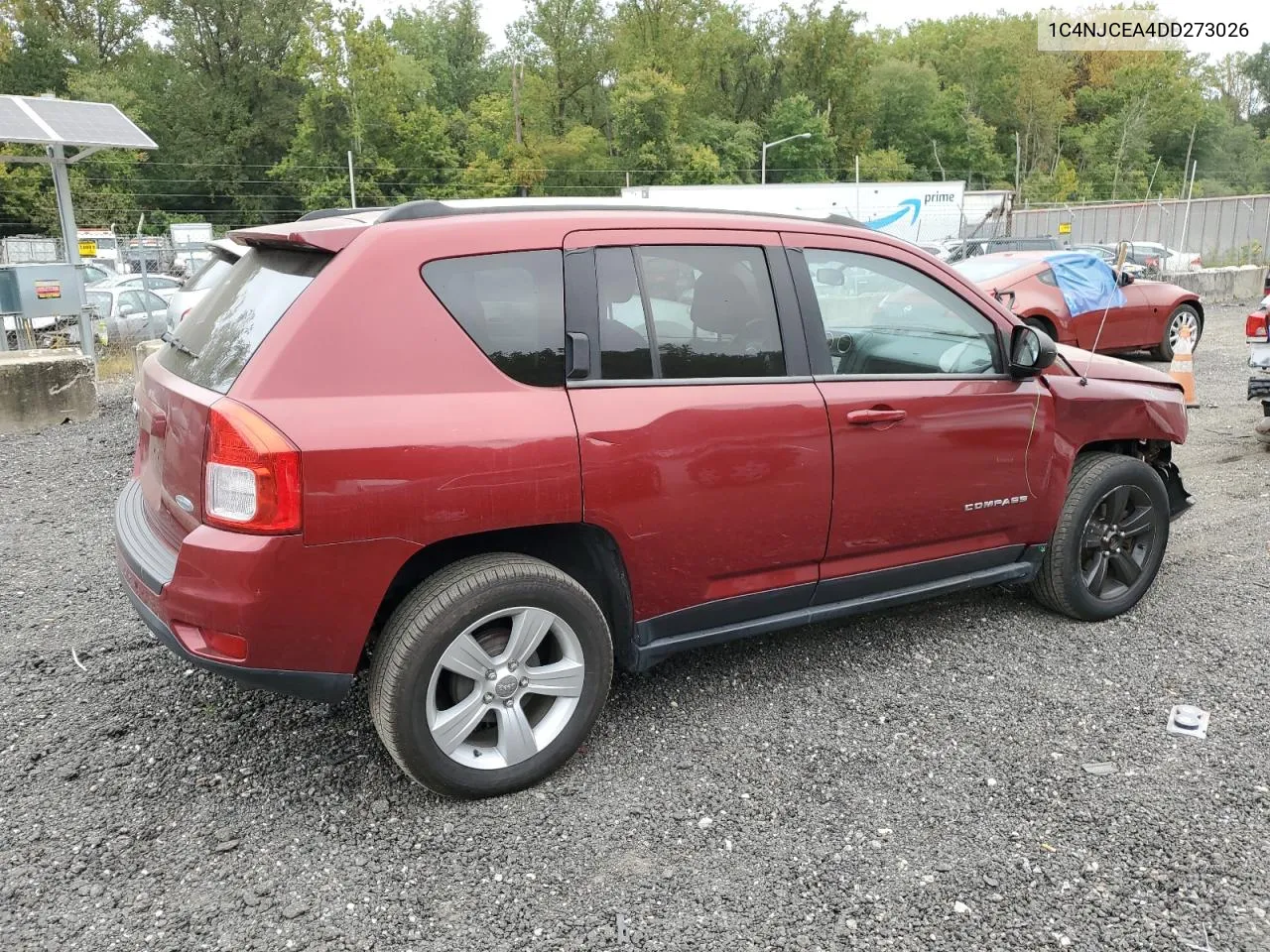 2013 Jeep Compass Latitude VIN: 1C4NJCEA4DD273026 Lot: 71425914