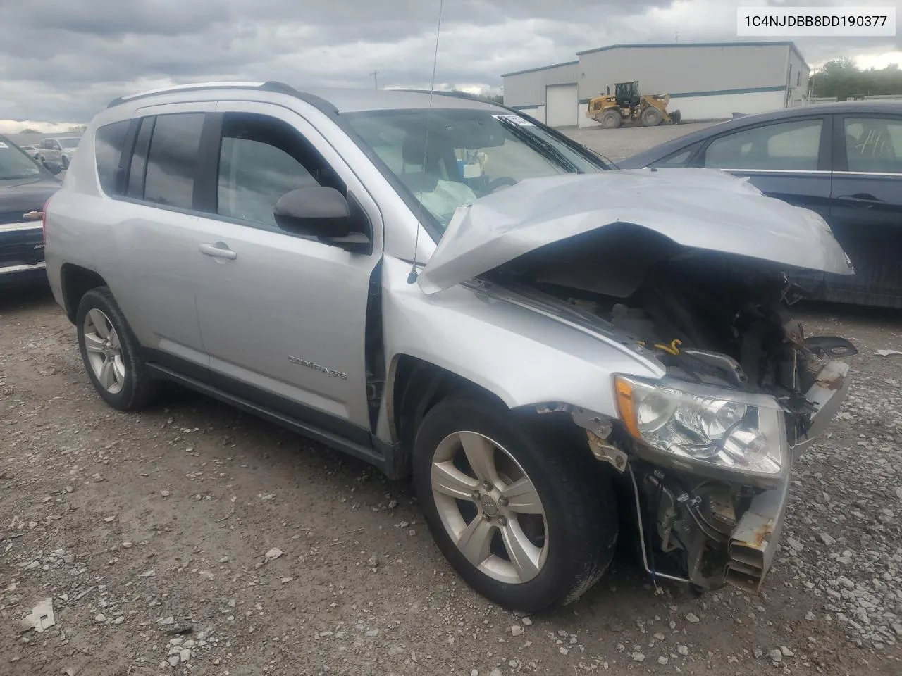 2013 Jeep Compass Sport VIN: 1C4NJDBB8DD190377 Lot: 74915524