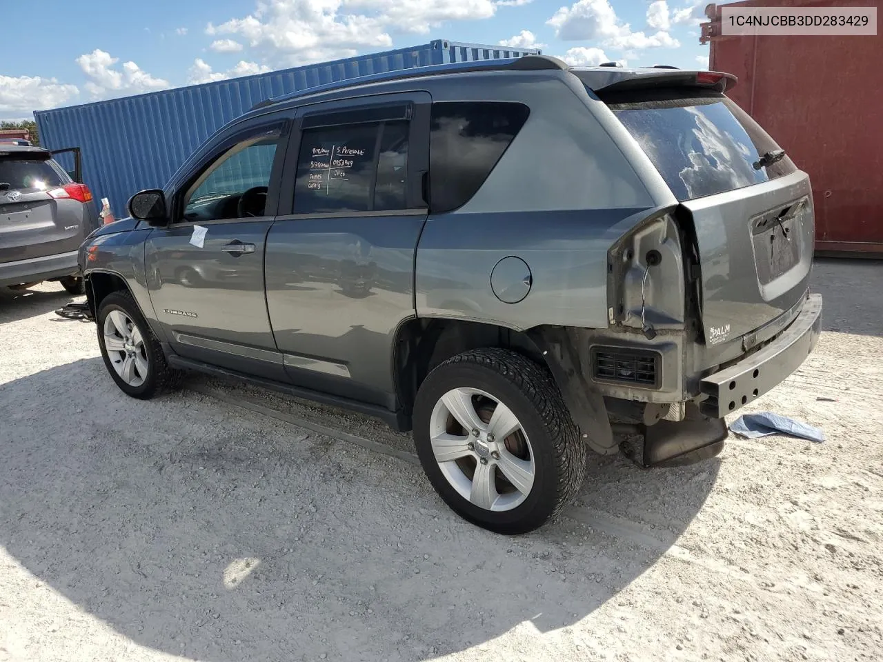 2013 Jeep Compass Sport VIN: 1C4NJCBB3DD283429 Lot: 77561524