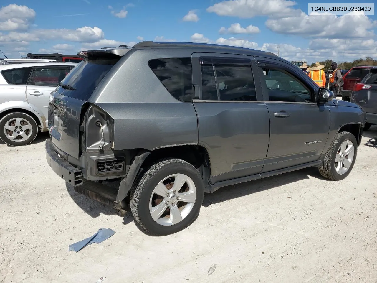 2013 Jeep Compass Sport VIN: 1C4NJCBB3DD283429 Lot: 77561524