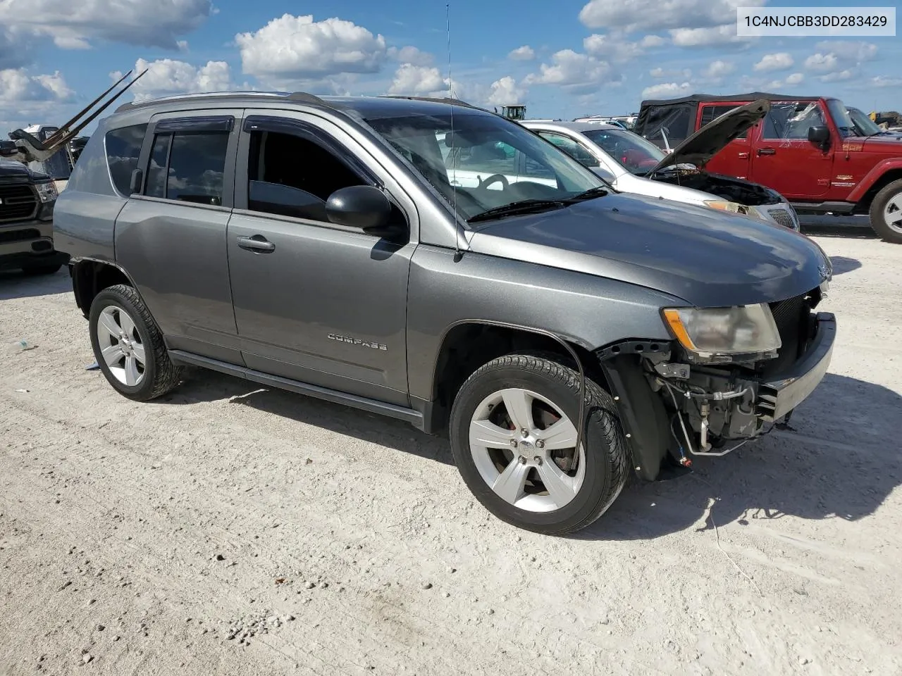 2013 Jeep Compass Sport VIN: 1C4NJCBB3DD283429 Lot: 77561524