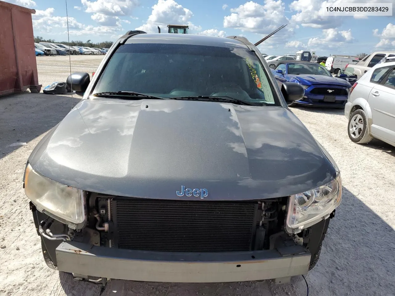 2013 Jeep Compass Sport VIN: 1C4NJCBB3DD283429 Lot: 77561524