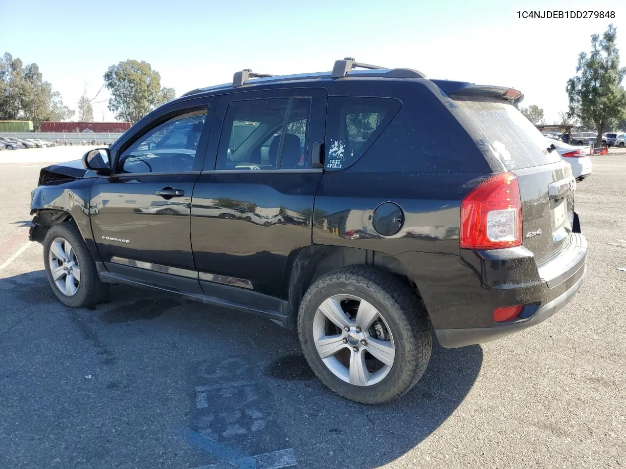 2013 Jeep Compass Latitude VIN: 1C4NJDEB1DD279848 Lot: 80871494