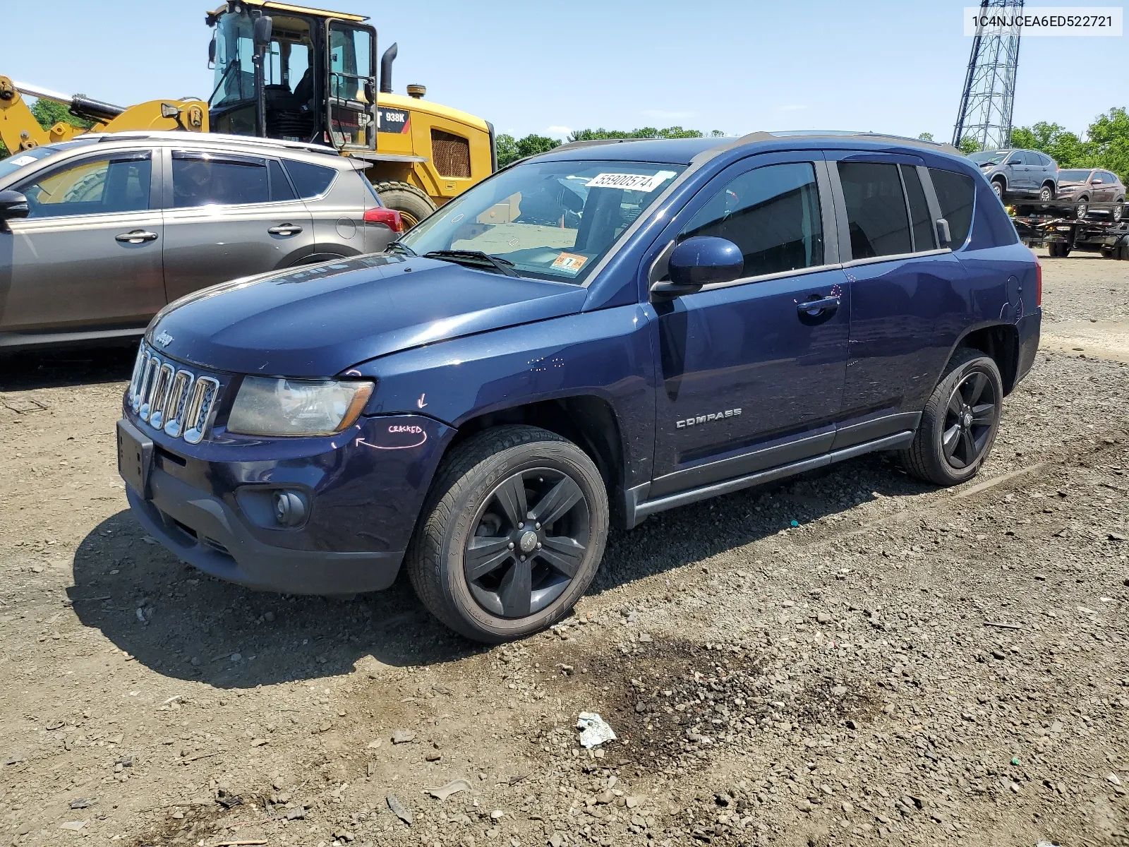 1C4NJCEA6ED522721 2014 Jeep Compass Latitude