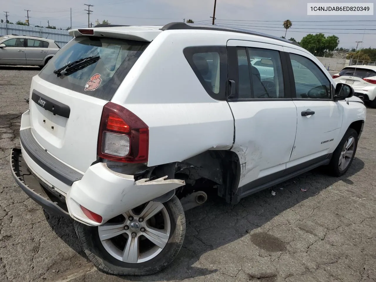 1C4NJDAB6ED820349 2014 Jeep Compass Sport