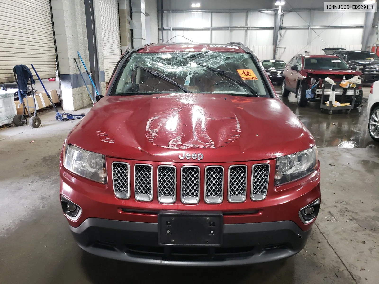 2014 Jeep Compass Limited VIN: 1C4NJDCB1ED529111 Lot: 63808654