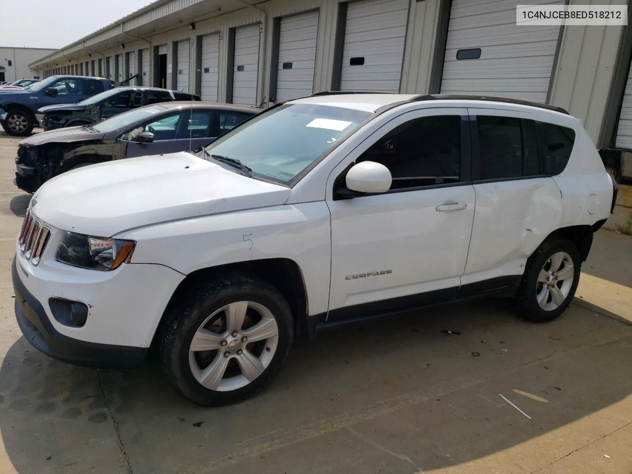 2014 Jeep Compass Latitude VIN: 1C4NJCEB8ED518212 Lot: 64450644