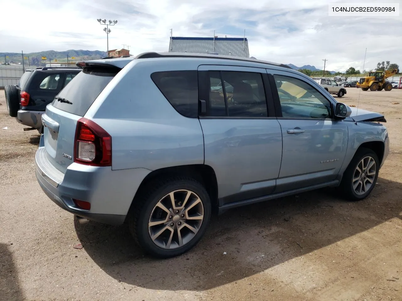 2014 Jeep Compass Limited VIN: 1C4NJDCB2ED590984 Lot: 68634734