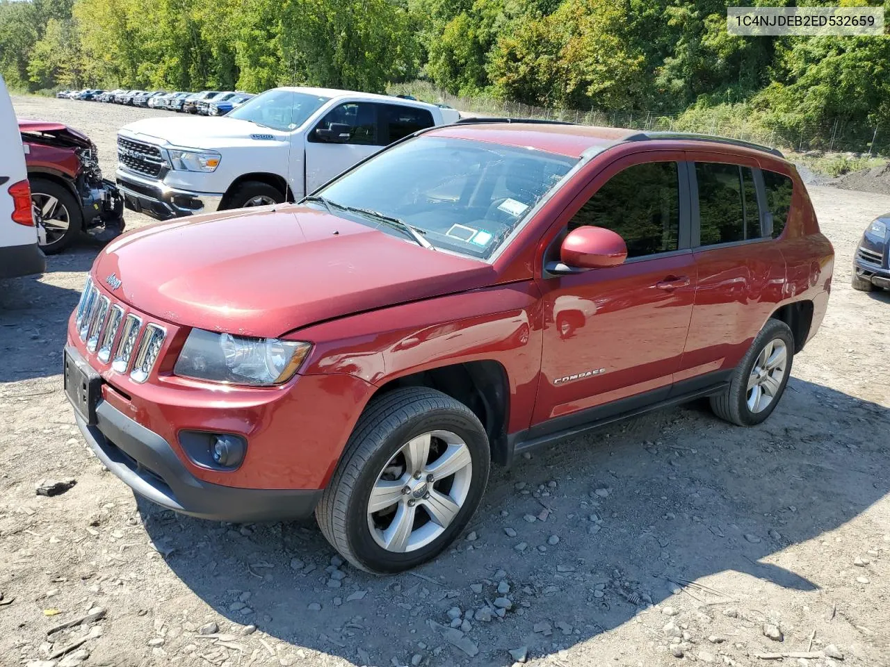 1C4NJDEB2ED532659 2014 Jeep Compass Latitude