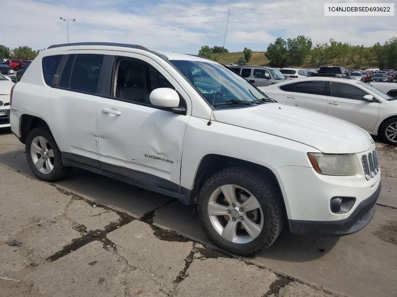 2014 Jeep Compass Latitude VIN: 1C4NJDEB5ED693622 Lot: 69680864