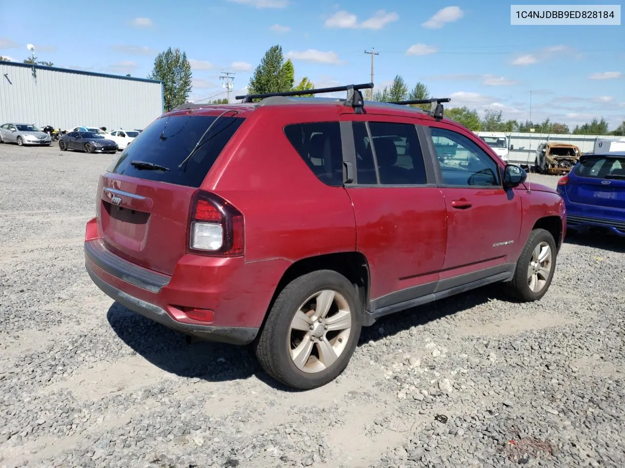 2014 Jeep Compass Sport VIN: 1C4NJDBB9ED828184 Lot: 70053364