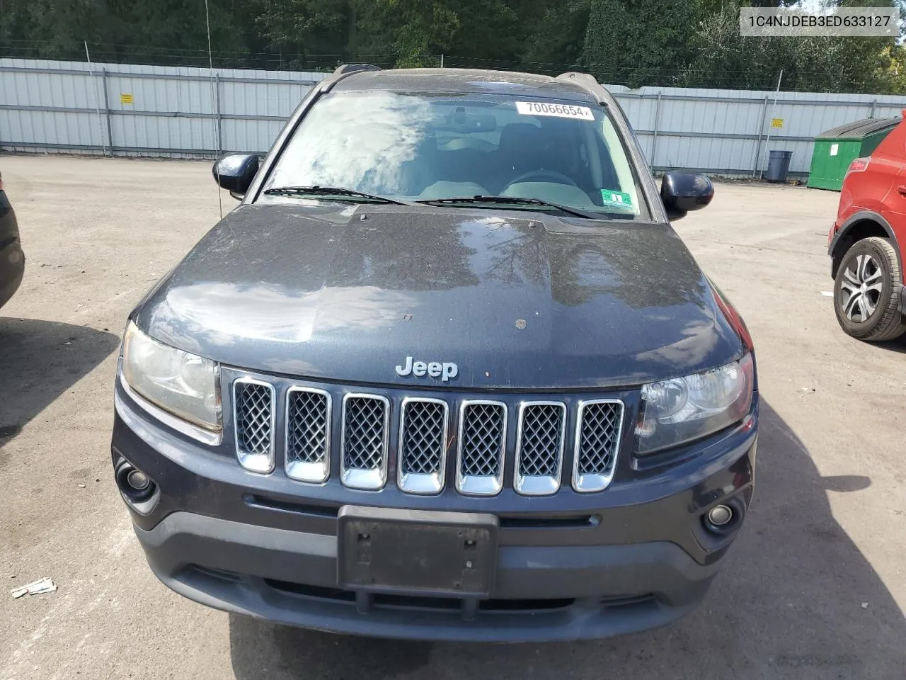 2014 Jeep Compass Latitude VIN: 1C4NJDEB3ED633127 Lot: 70066654