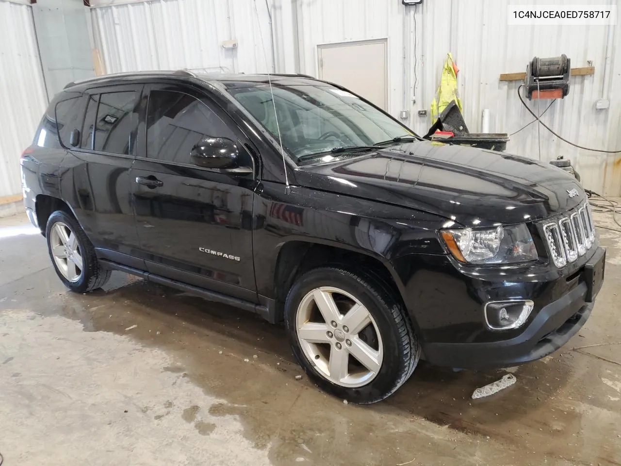 2014 Jeep Compass Latitude VIN: 1C4NJCEA0ED758717 Lot: 70202044