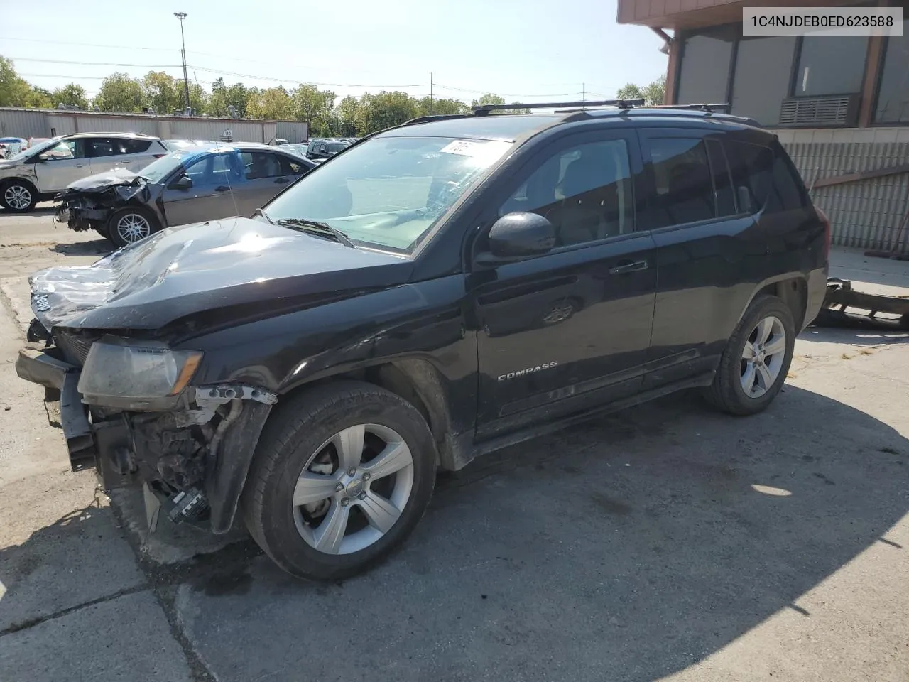 2014 Jeep Compass Latitude VIN: 1C4NJDEB0ED623588 Lot: 70518474