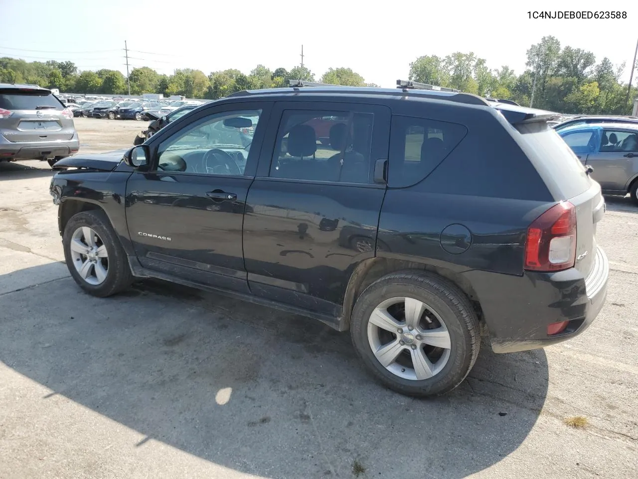 2014 Jeep Compass Latitude VIN: 1C4NJDEB0ED623588 Lot: 70518474