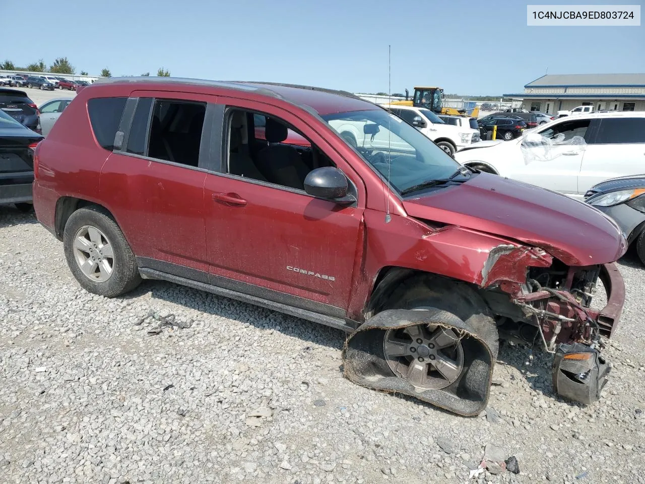 1C4NJCBA9ED803724 2014 Jeep Compass Sport