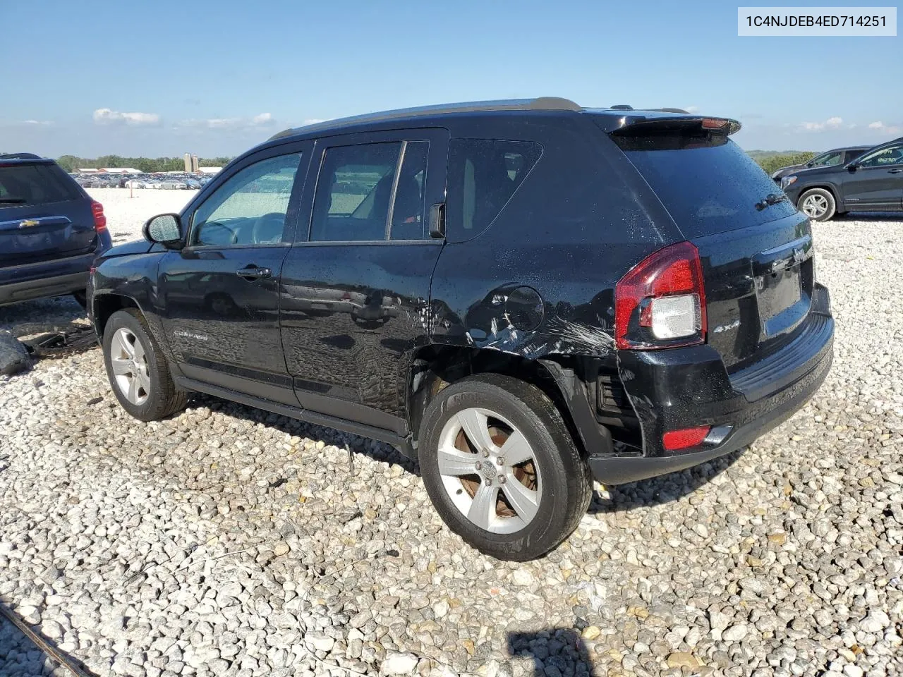 2014 Jeep Compass Latitude VIN: 1C4NJDEB4ED714251 Lot: 70585344