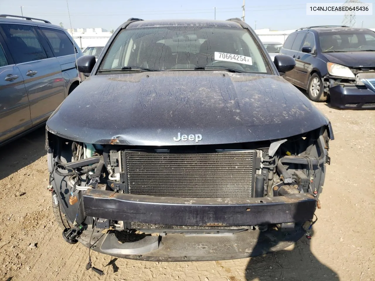 1C4NJCEA8ED645436 2014 Jeep Compass Latitude