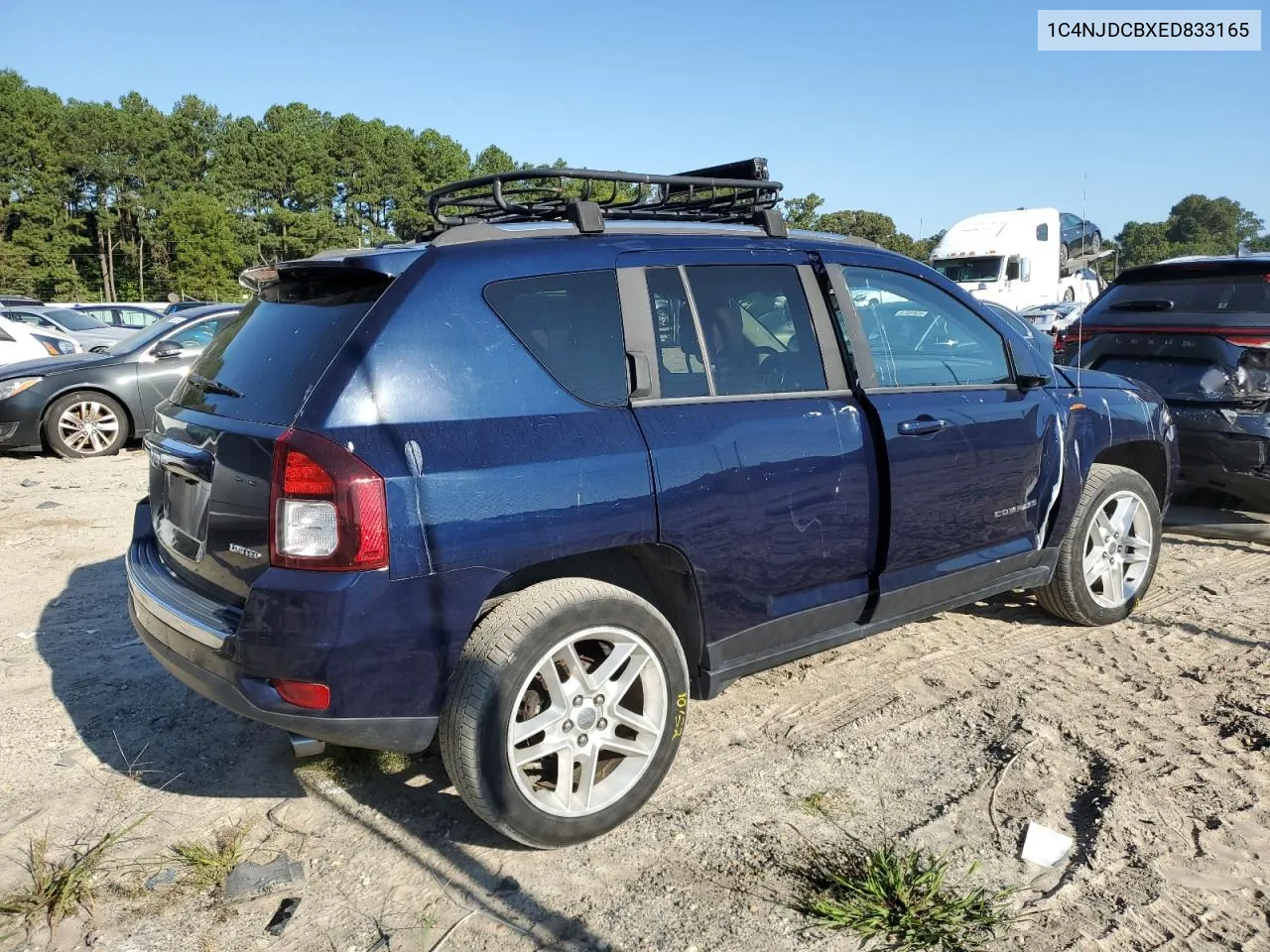 1C4NJDCBXED833165 2014 Jeep Compass Limited