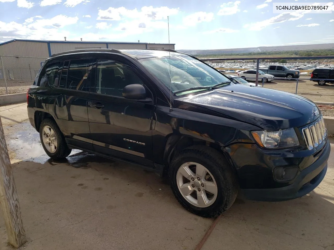 2014 Jeep Compass Sport VIN: 1C4NJCBA9ED789047 Lot: 71046264