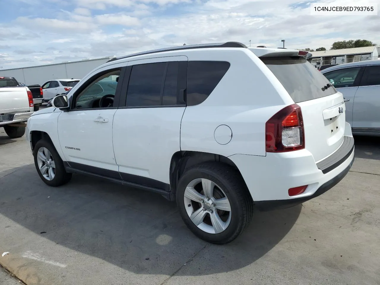 2014 Jeep Compass Latitude VIN: 1C4NJCEB9ED793765 Lot: 71597944