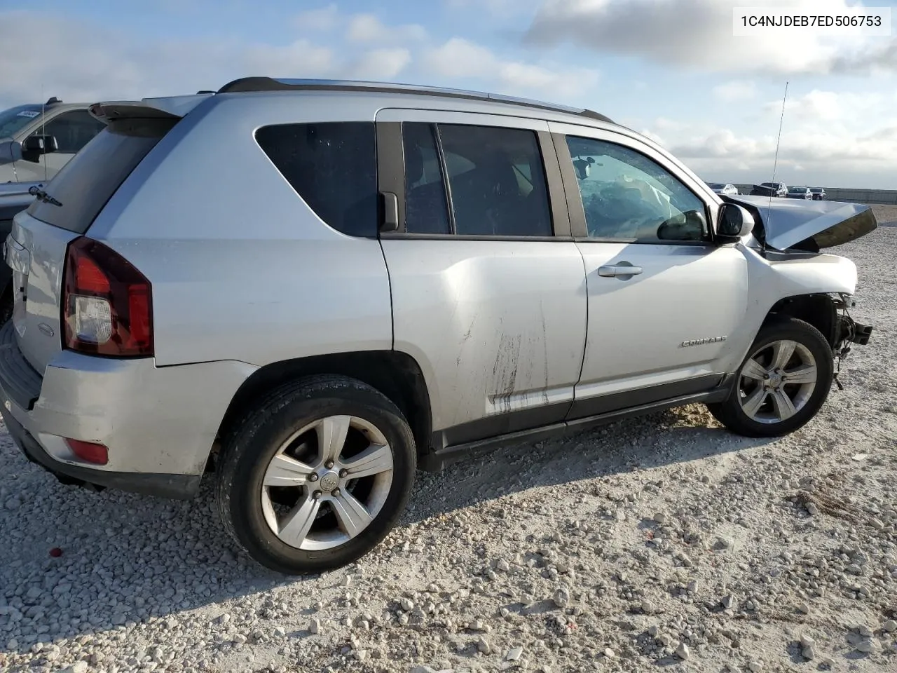 2014 Jeep Compass Latitude VIN: 1C4NJDEB7ED506753 Lot: 71887734