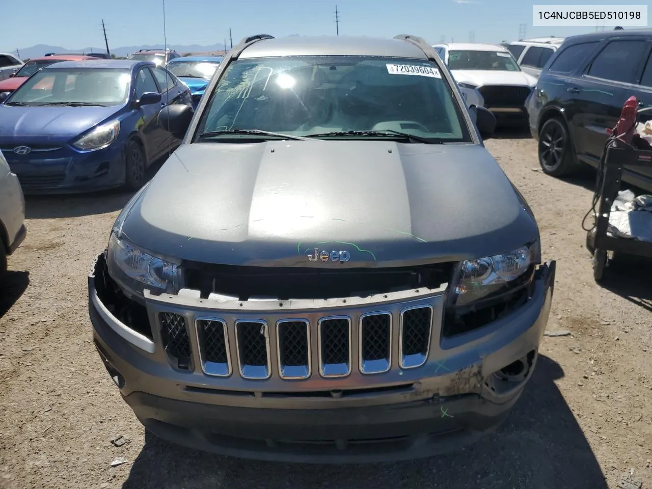 1C4NJCBB5ED510198 2014 Jeep Compass Sport