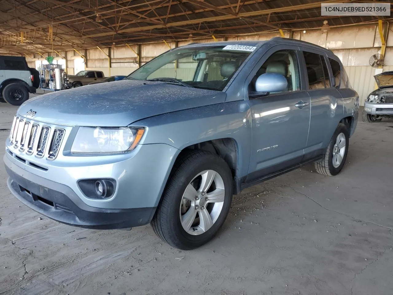 1C4NJDEB9ED521366 2014 Jeep Compass Latitude