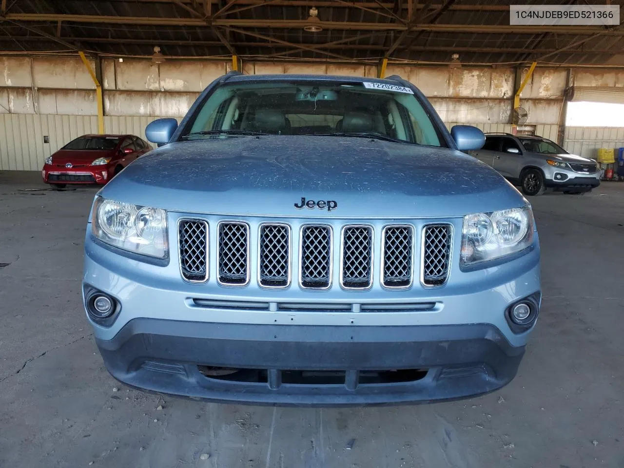 2014 Jeep Compass Latitude VIN: 1C4NJDEB9ED521366 Lot: 72202384