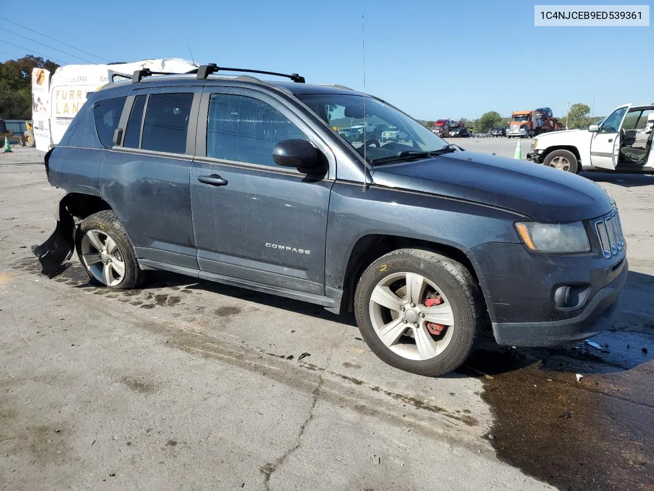 1C4NJCEB9ED539361 2014 Jeep Compass Latitude