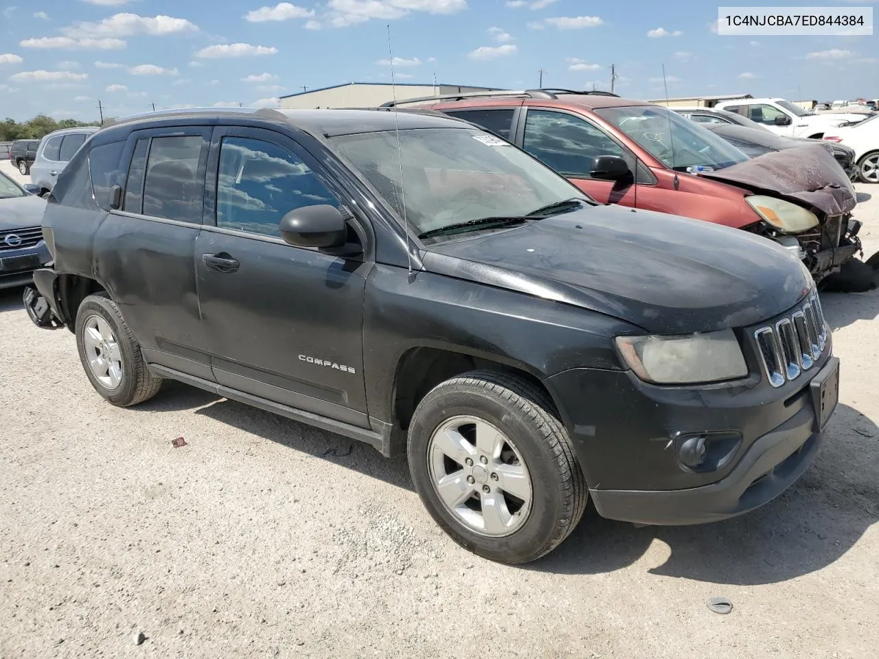 2014 Jeep Compass Sport VIN: 1C4NJCBA7ED844384 Lot: 73599644