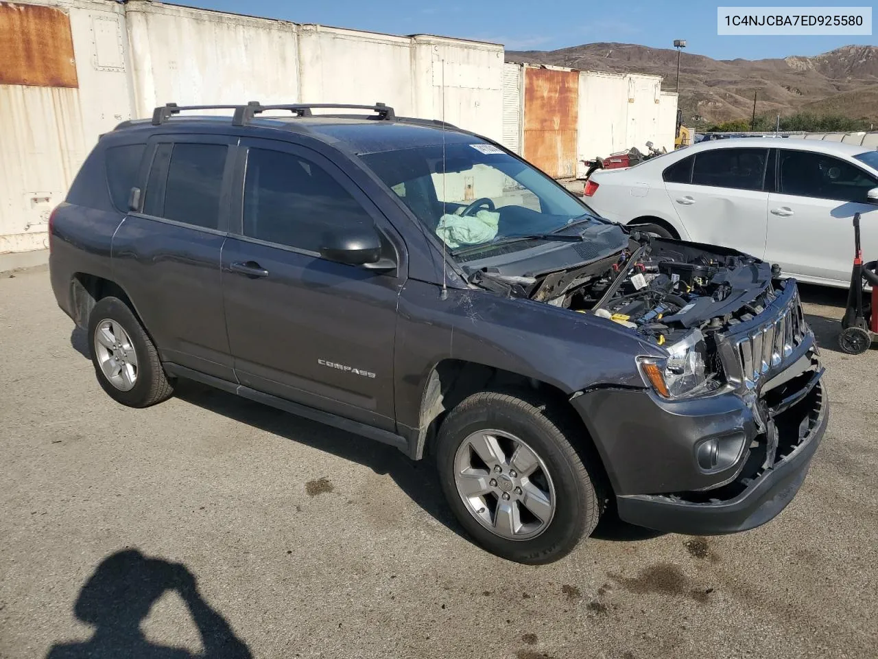 2014 Jeep Compass Sport VIN: 1C4NJCBA7ED925580 Lot: 74110314