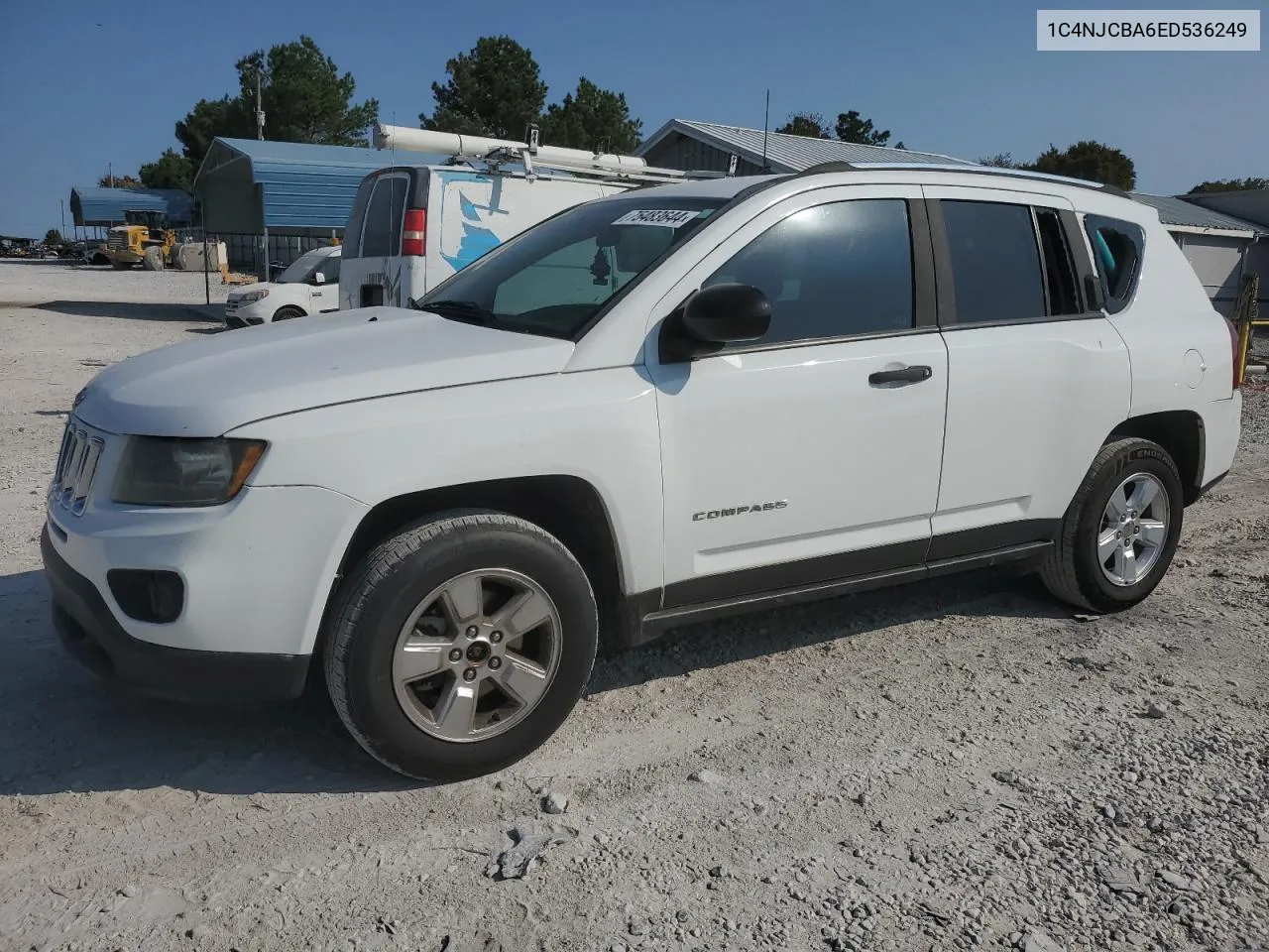 2014 Jeep Compass Sport VIN: 1C4NJCBA6ED536249 Lot: 75483644