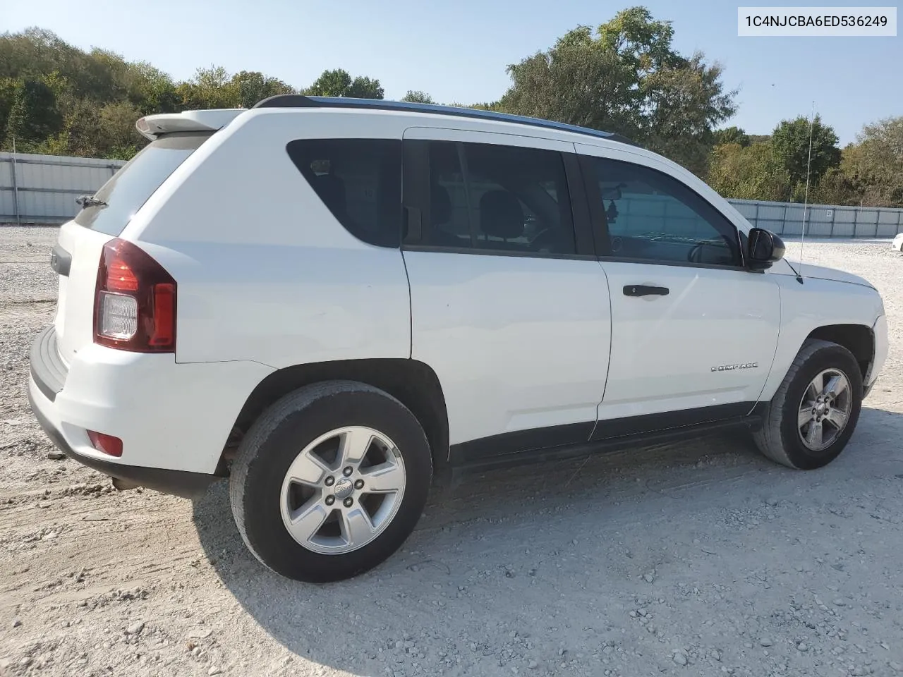 2014 Jeep Compass Sport VIN: 1C4NJCBA6ED536249 Lot: 75483644