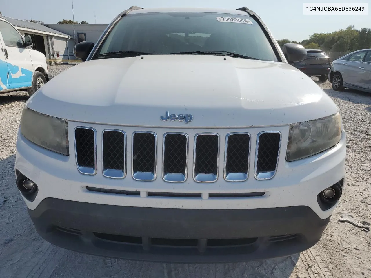 2014 Jeep Compass Sport VIN: 1C4NJCBA6ED536249 Lot: 75483644