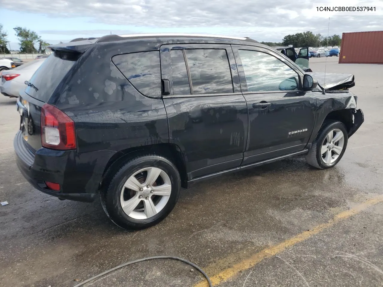 2014 Jeep Compass Sport VIN: 1C4NJCBB0ED537941 Lot: 76484524