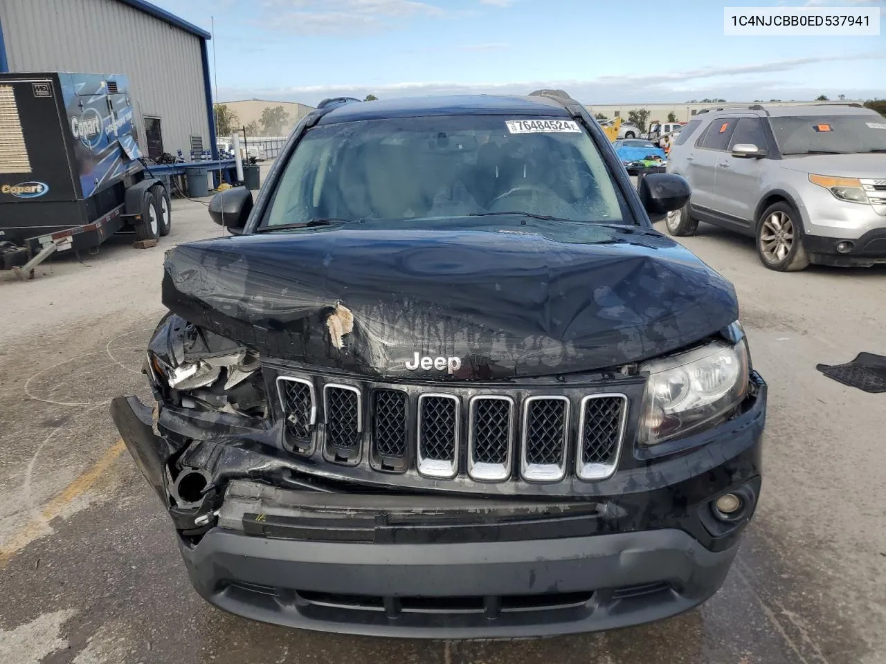 2014 Jeep Compass Sport VIN: 1C4NJCBB0ED537941 Lot: 76484524