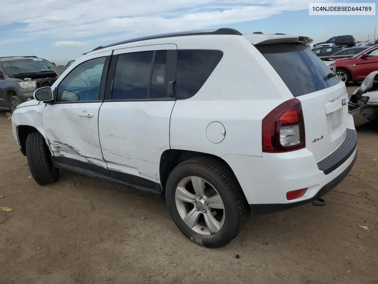 2014 Jeep Compass Latitude VIN: 1C4NJDEB5ED644789 Lot: 77664354