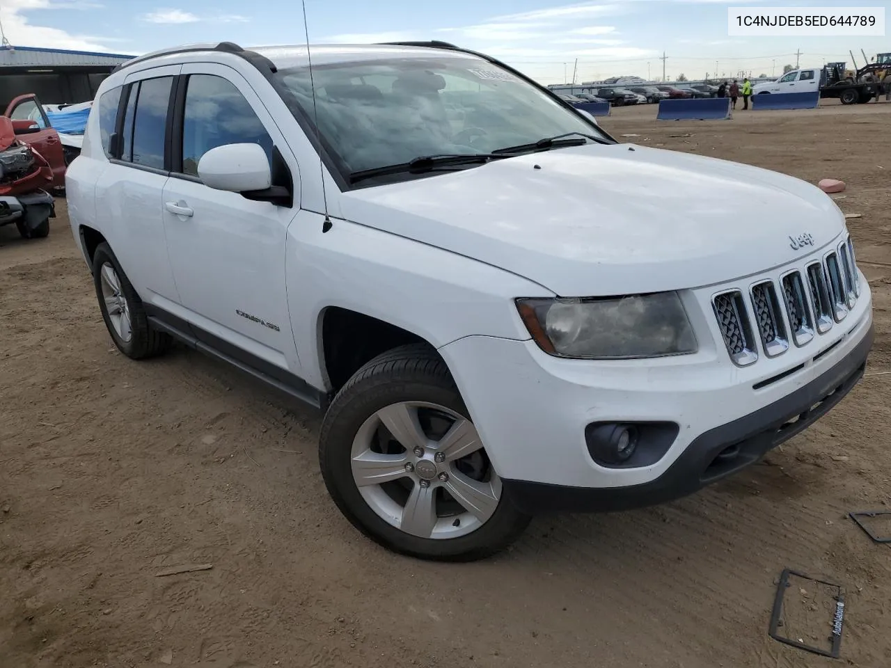 2014 Jeep Compass Latitude VIN: 1C4NJDEB5ED644789 Lot: 77664354